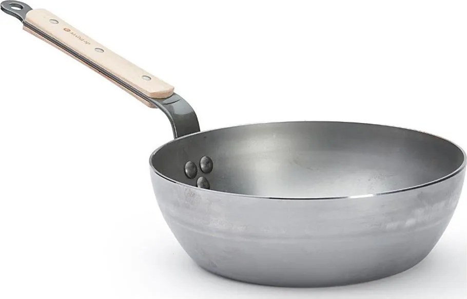 De Buyer 5714.24 - Padella profonda MINERAL B BOIS 24 cm