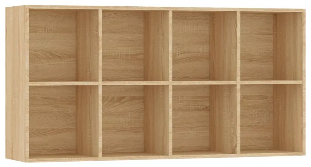 Libreria/Credenza Rovere Sonoma 66x30x130 cm Legno Multistrato