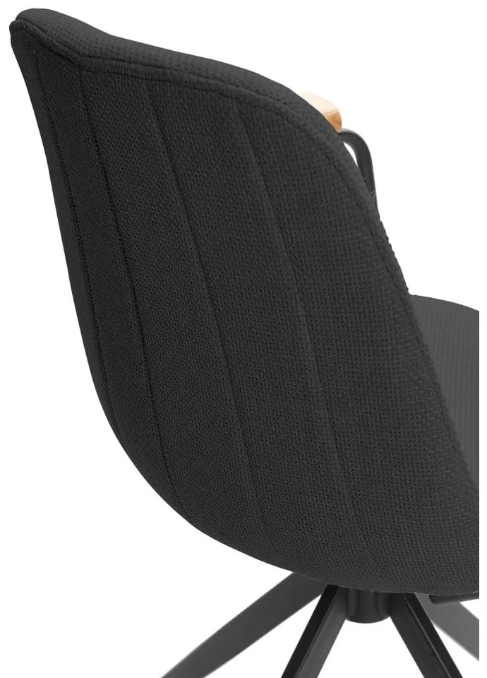 Set di sedie da pranzo nere in un Set di Tali - Marckeric