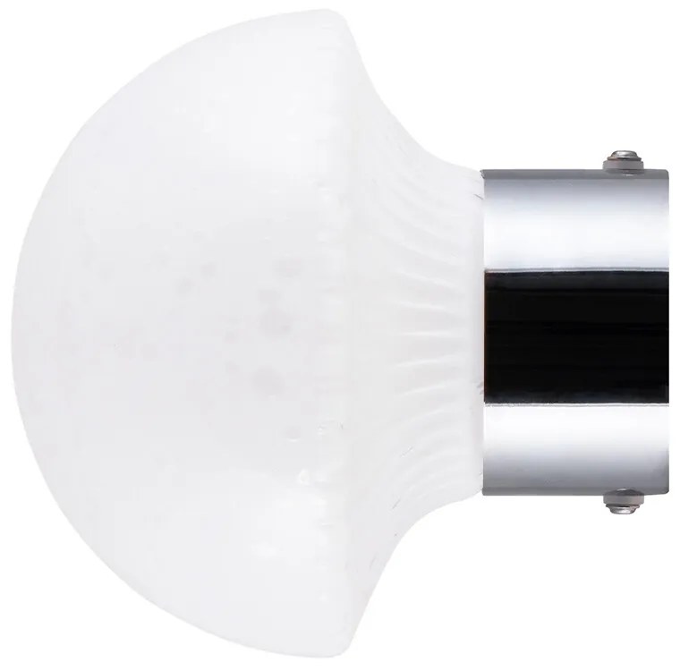 Globen Lighting - Fungo 16 Applique da Parete/Plafoniera IP44 Bianco/Cromo Globen Lighting