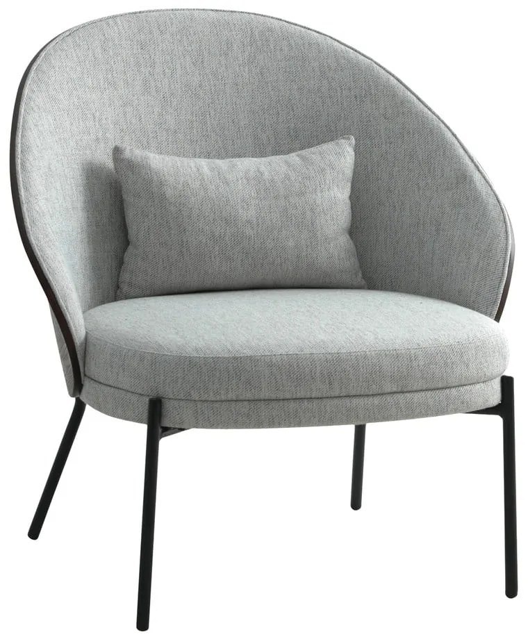 Poltrona grigio chiaro Canelas - House Nordic