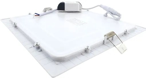 LED Suspended soffitto chiaro SQUARE LED/18W/230V 2700K