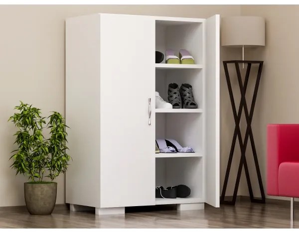 Scarpiera MADA 94x60 cm bianca