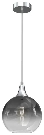 Vetro di ricambio per lampadario MONTE E27 diametro 20 cm fumé