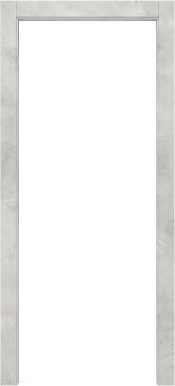 Telaio di passaggio Cemento in mdf grigio L 90 x H 210 cm
