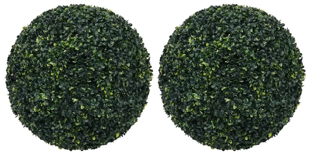 Sfere Di Bosso Artificiale 2 Pz 52 Cm /