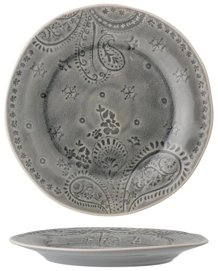 Piatto in gres grigio , ø 26,5 cm Rani - Bloomingville