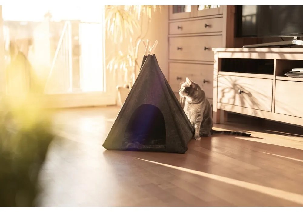 Tenda a tenda per animali domestici grigio scuro Tipi - Wenko
