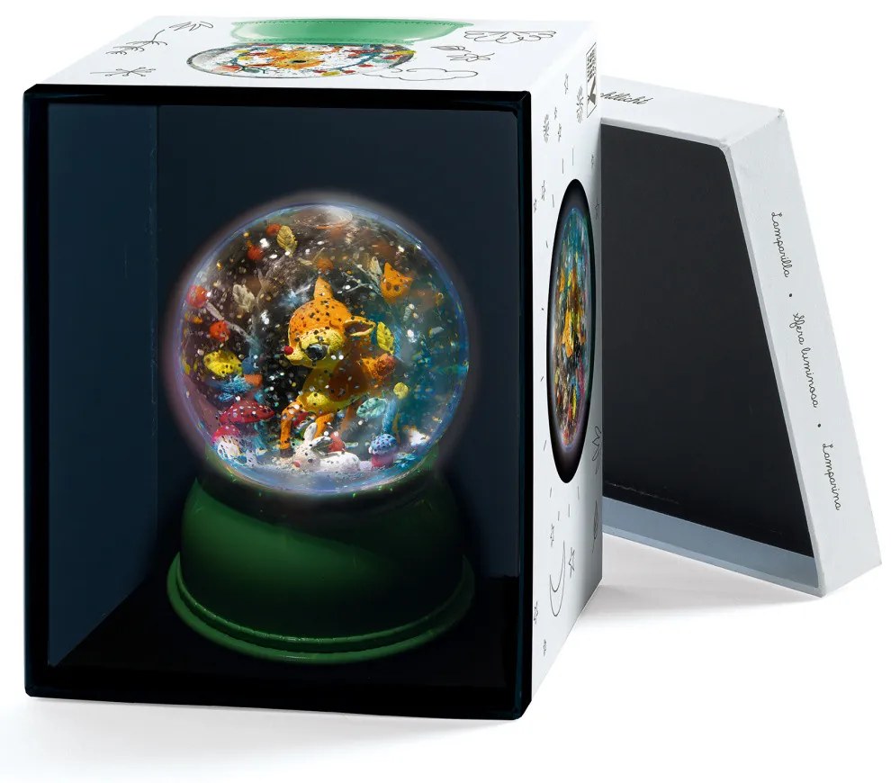 Luce notturna a forma di palla di neve - cerbiatto