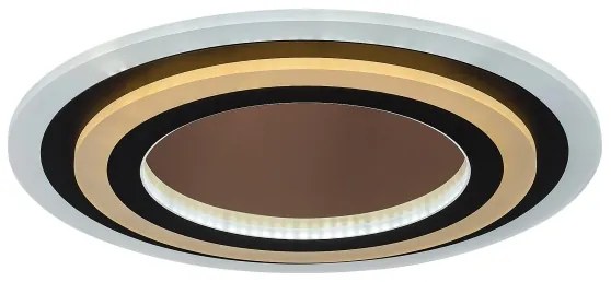 Rabalux 71314-LED lampada da soffitto dimmerabile TANELI 56W/230V 3000/4000/6000K cromo/nero+telecomando
