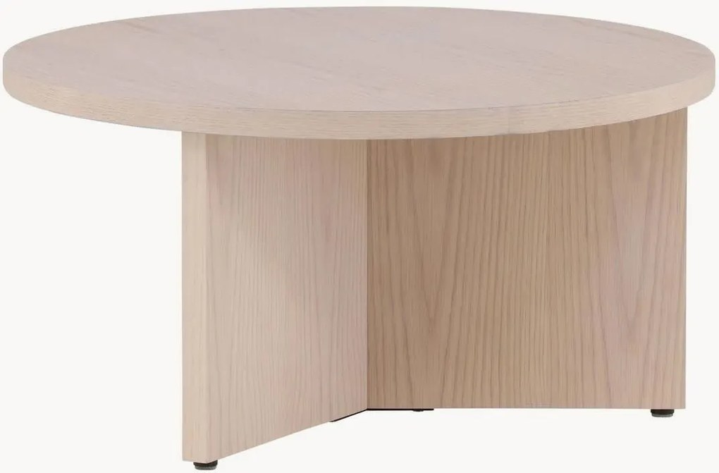 Tavolino da salotto rotondo effetto legno Saltö, Ø 85 cm