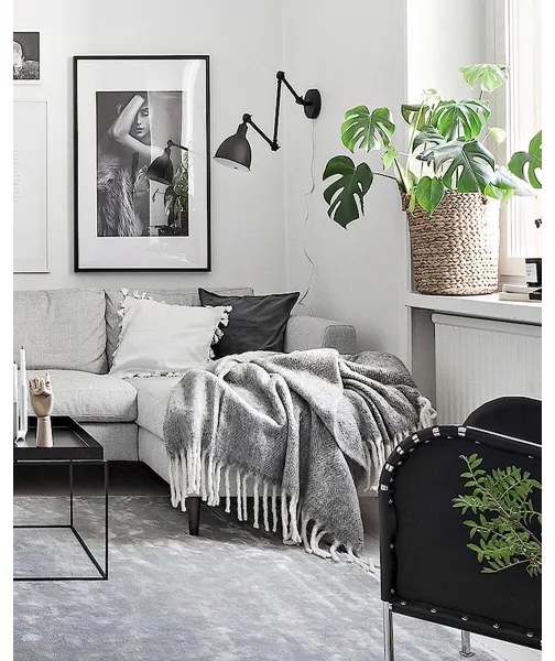 ByRydens 2827660-4000 - Applique dimmerabile BAZAR 1xE27/5W/230V nero