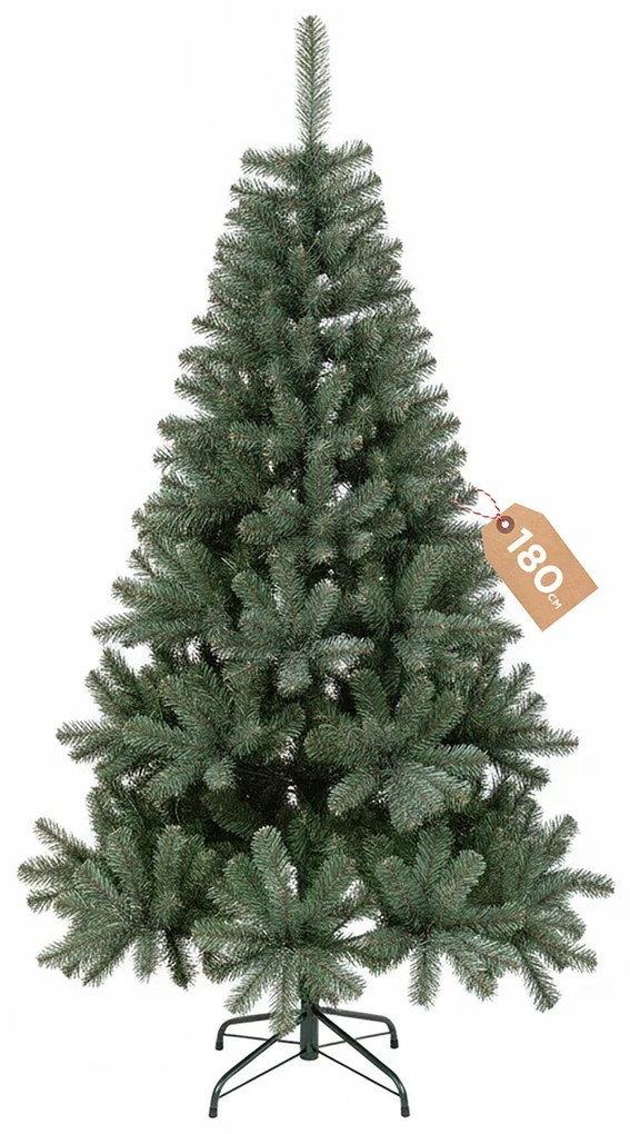 Albero Natale 180 cm verde Zermatt