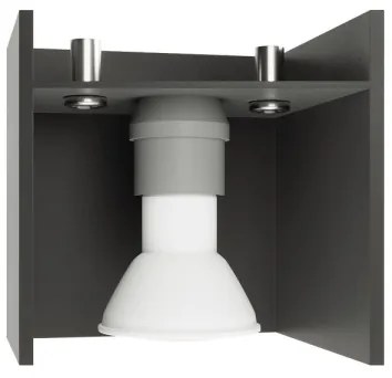 Sollux SL.0027 - Faretto QUAD 1 1xGU10/10W/230V bianco