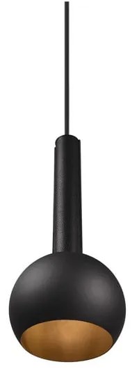 Apparecchio a sospensione nero ø 20 cm Ciliana - CINQUE