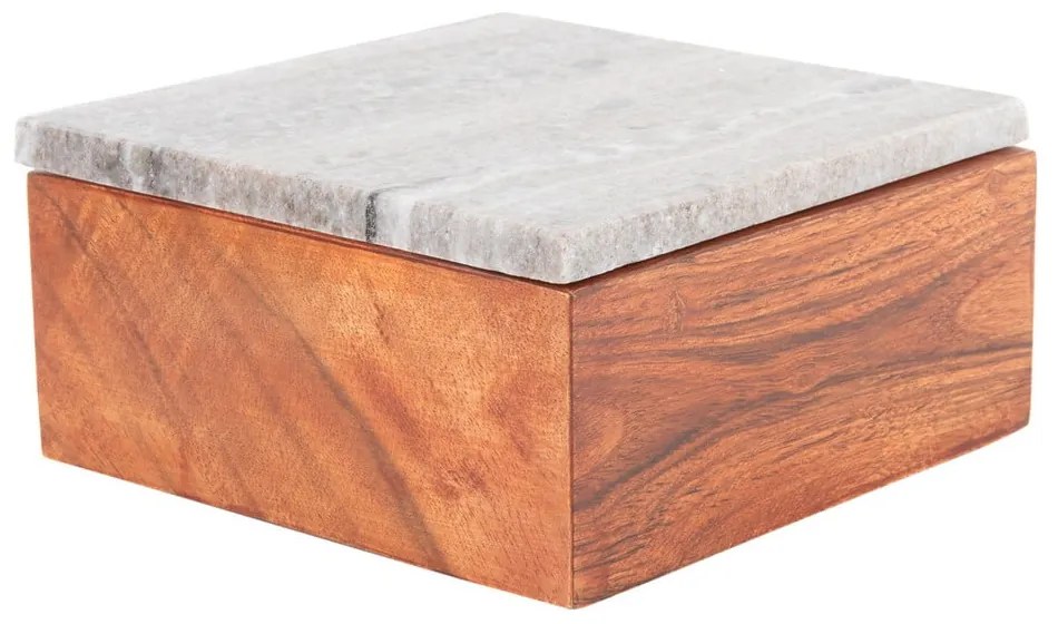 Scatola decorativa marrone in legno Acacia – PT LIVING