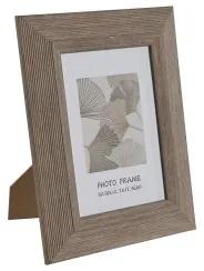 Cornice Portafoto Home ESPRIT Naturale Cristallo polistirene 19 x 1,8 x 24 cm