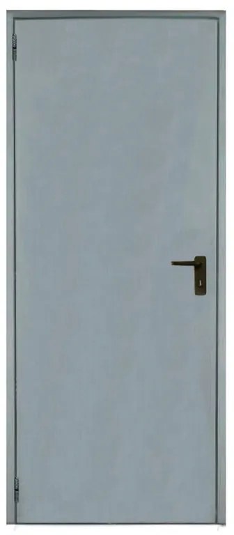Porta per cantina tamburata battente TAM grigio L 70 x H 205 cm reversibile