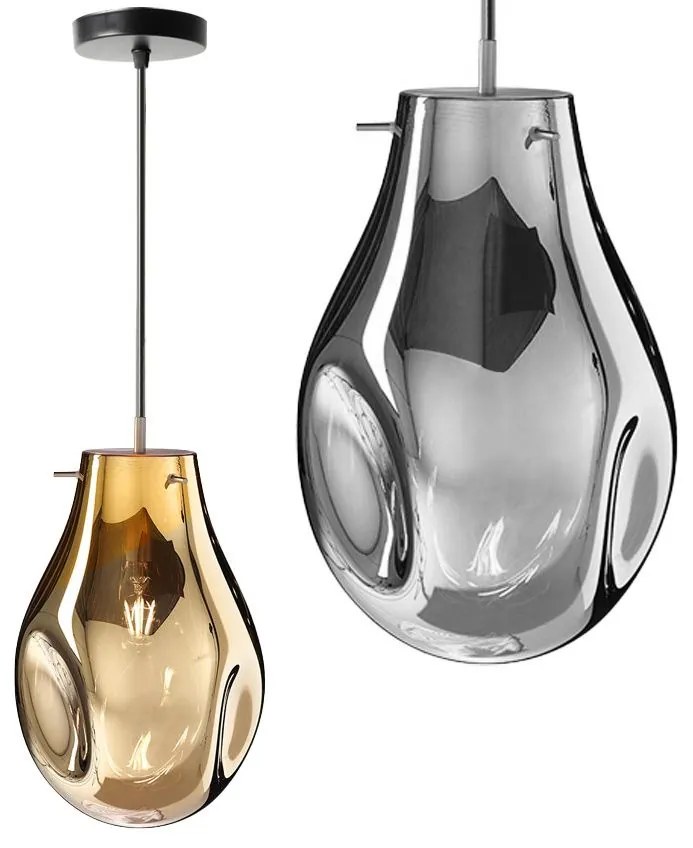 Lampada Da Soffitto Pensile Di Vetro  APP328-1CP Amber