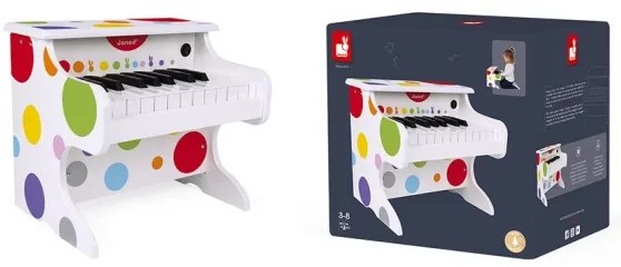 Janod - Pianoforte elettronico CONFETTI 4xAA