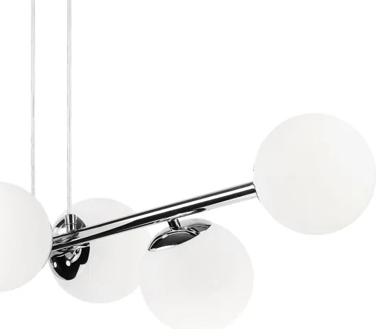 Brilagi - Lampadario a sospensione con cavo MALONY 6xE14/20W/230V cromo lucido