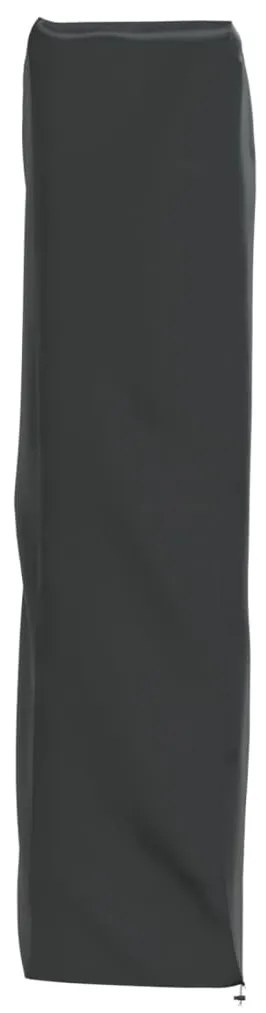 Copertura per stufa a piramide nera 58x58x228 cm 420d oxford