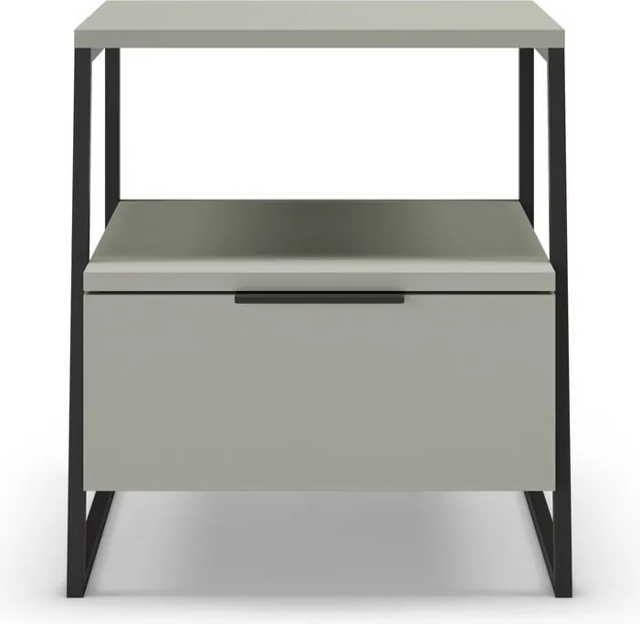 Comodino verde-grigio Velia - Marckeric