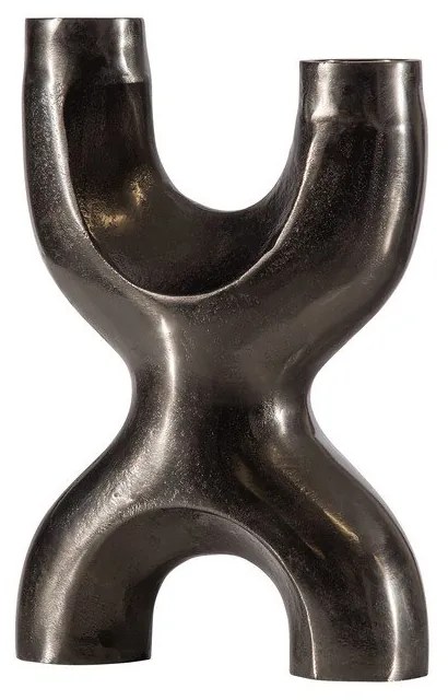 Candeliere in metallo nero X Don - WOOOD