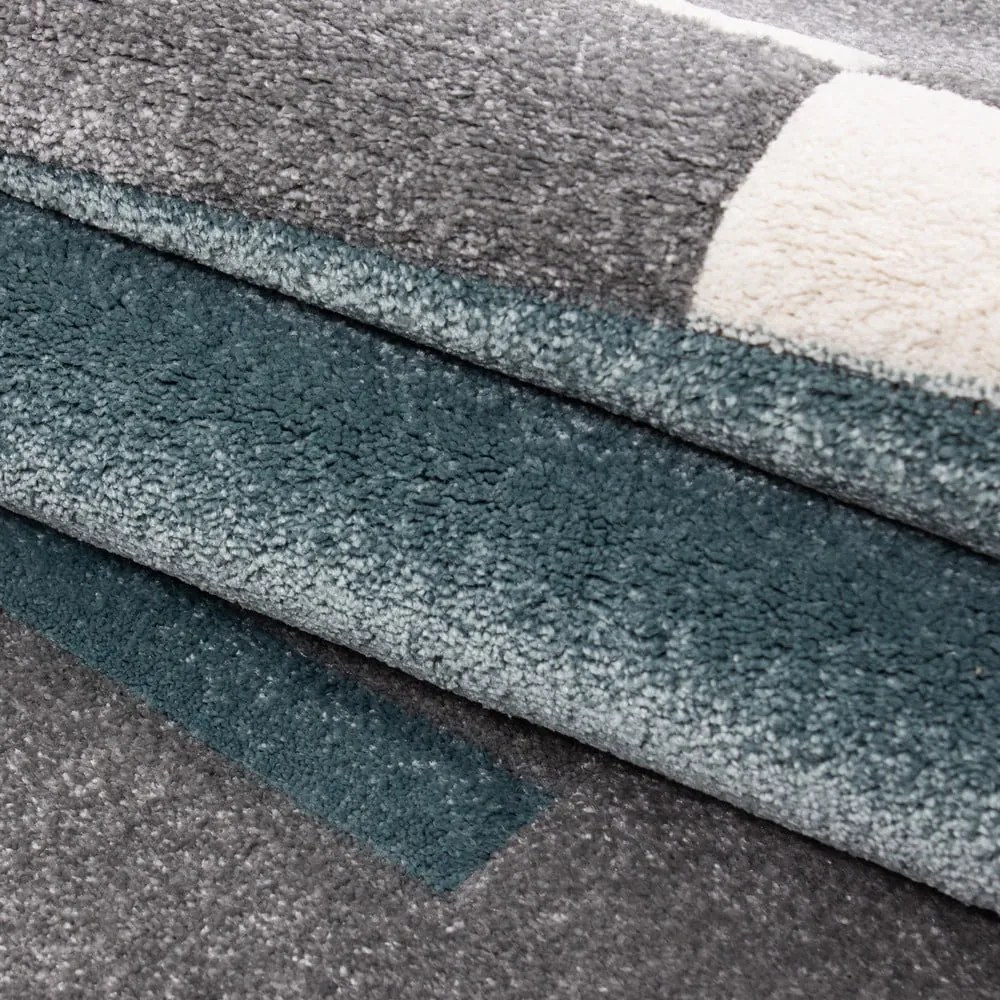 Passatoia blu-grigio 80x300 cm Hawaii - Ayyildiz Carpets