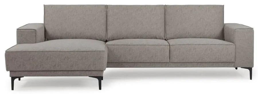 Divano angolare grigio-marrone (angolo sinistro) Copenhagen - Scandic