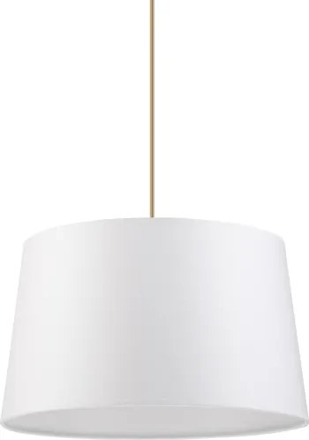 Lampada sospesa su cavo AIDA 1xE27/60W/230V Ø 35 cm rovere/marrone/bianco