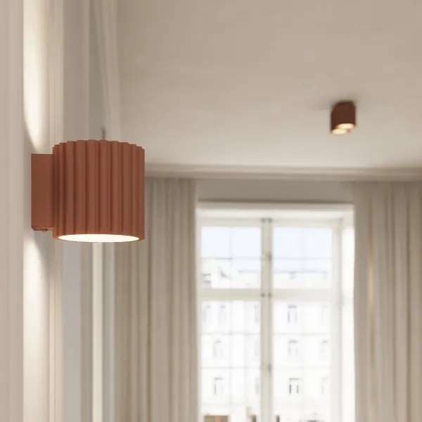 Sollux SL.1806 - Applique AURA 1xG9/10W/230V marrone