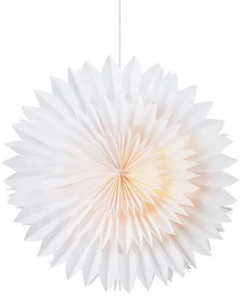 Markslöjd 705840 - Decorazione natalizia SOLINA 1xE14/25W/230V d. 58 cm bianco