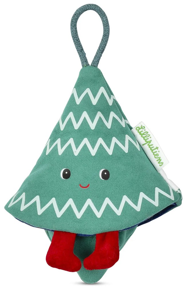 Lilliputiens - Decorazione natalizia - Titti elfo in tessuto reversibile e fosforescente