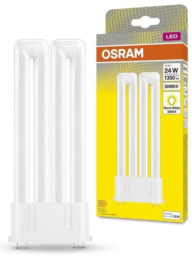 Tubo fluorescente LED 2G10/12W/230V 3000K - Osram