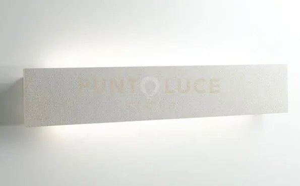 Applique led parker bianca 20w 2640lm cct 3000k / 4000k ip65 60x4,5...