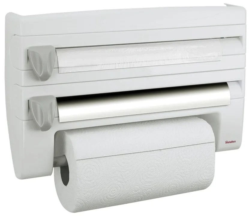 Scatola per asciugamani da cucina e altri accessori , lunghezza 38 cm - Metaltex