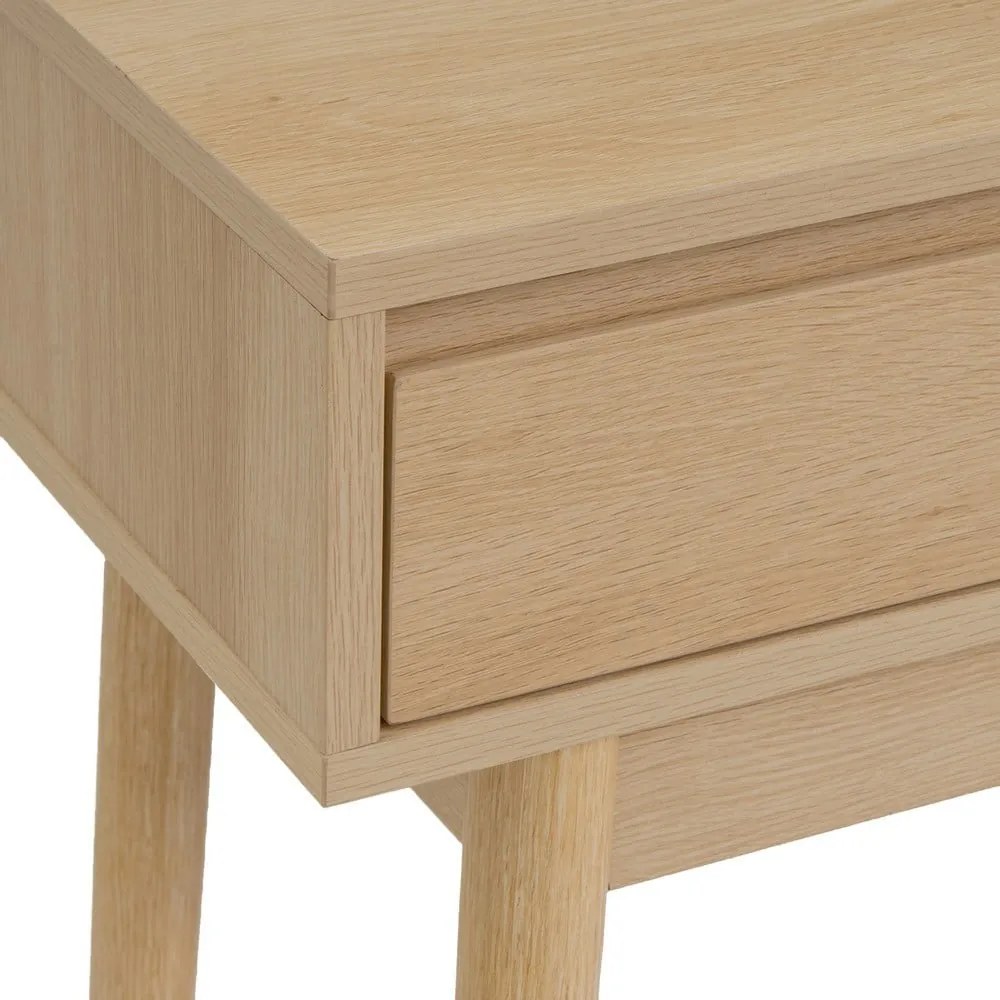 Tavolo consolle di colore naturale 30x100 cm Iona – Casa Selección