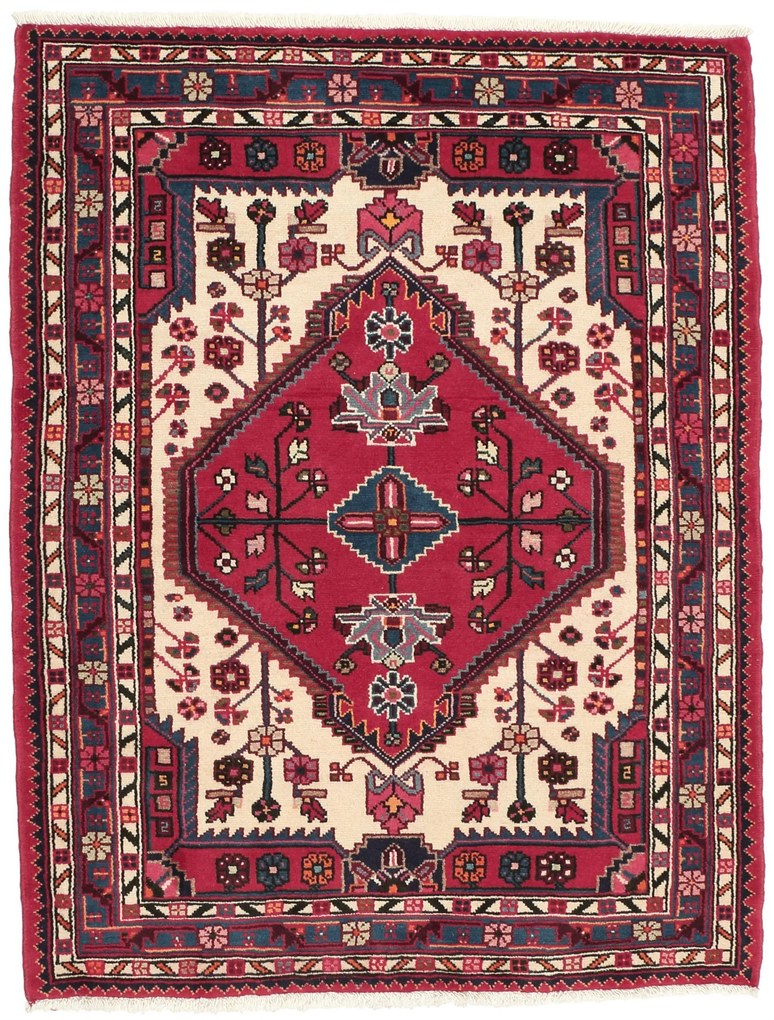 Tuyserkan Tappeto persiano 150 x 120 Beige (Iran) Annodato A Mano