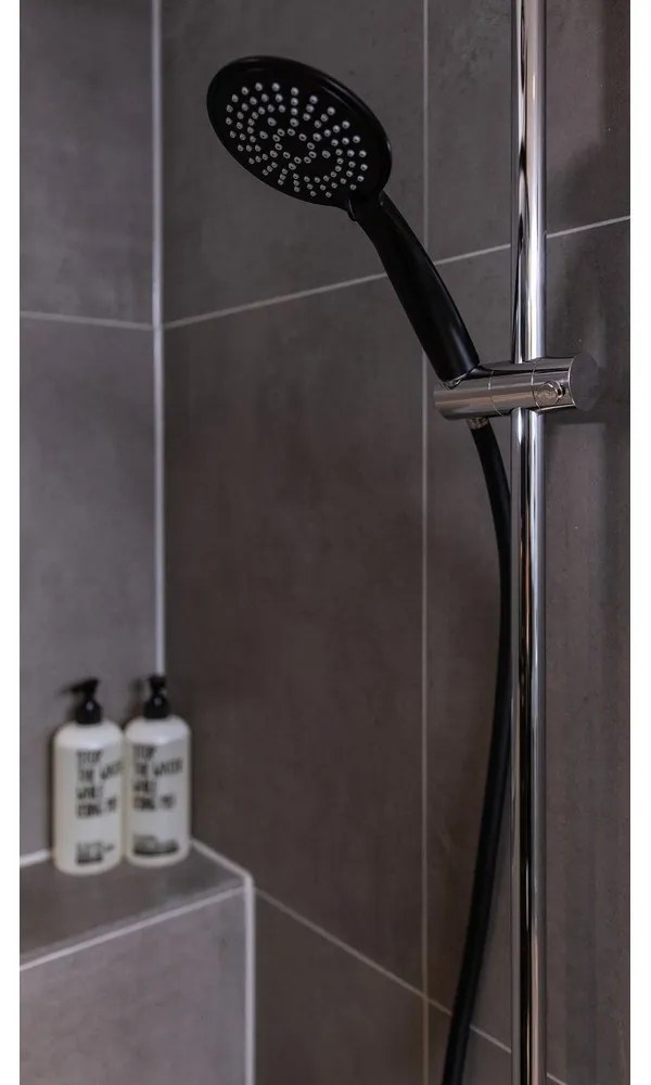 Tubo doccia nero opaco, lunghezza 175 cm - Wenko