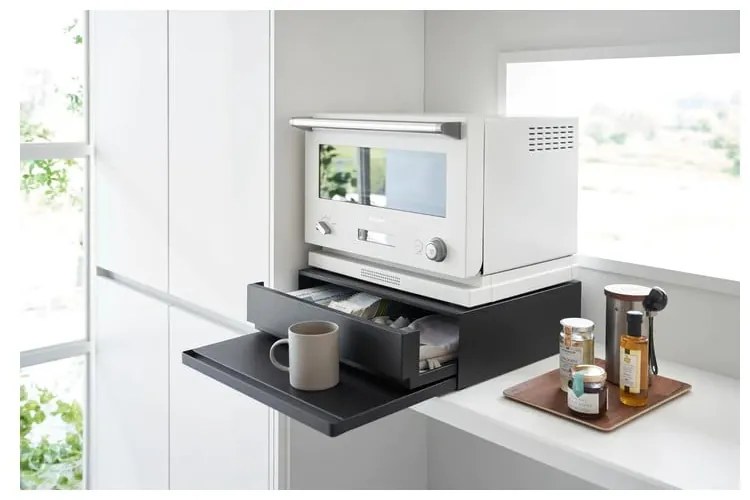 Ripiano aggiuntivo estraibile in metallo Tower - YAMAZAKI