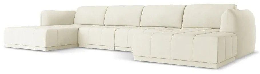 Divano angolare bianco Hoku – Makamii