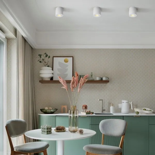 Zuma Line ACGU10-158-N - LED RGBW dimmerabile faretto 1xGU10/6W/230V IP44 bianco + telecomando