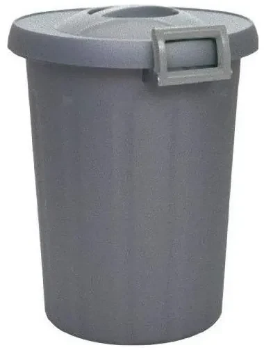 Bidone In Plastica STEFANPLAST Con Coperchio 70 L, | Leroy Merlin