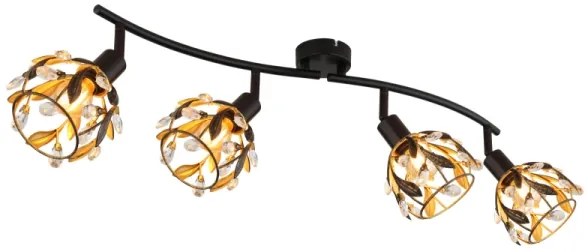 Globo 15759-4 - Faretto MIKA 4xE14/25W/230V