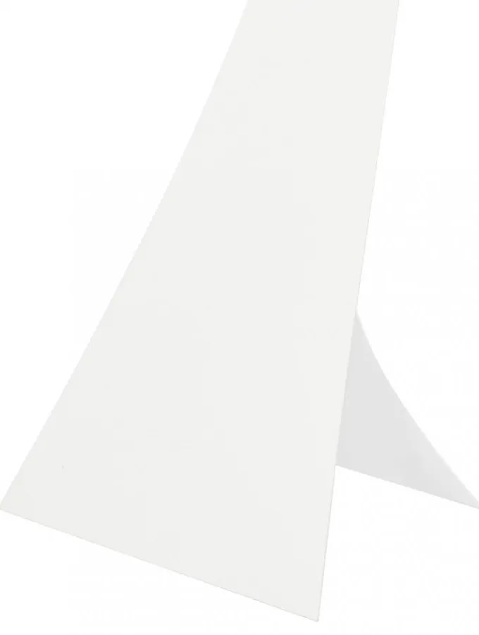 Lampada da Terra ESTRELLA LP1 in Acciaio E27 Colore del corpo Bianco