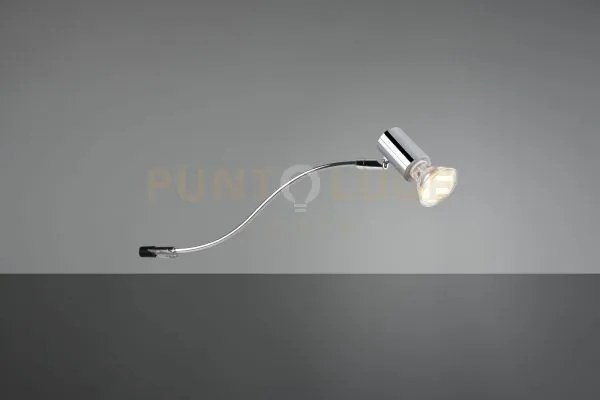 Giada h2o applique spot orientabile cromo da avvitare su specchio i...