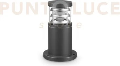 Tronco paletto 1 luce attacco e27 h.25cm ip65 antracite