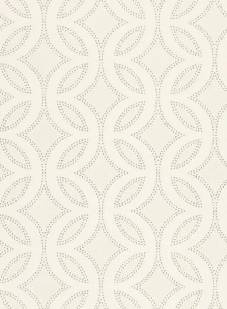 Harlequin Tapete Caprice - Chalk Pearl And Silver