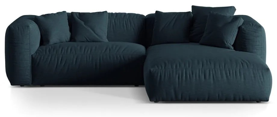 Divano angolare modulare blu scuro (angolo destro) Martina - Micadoni Home